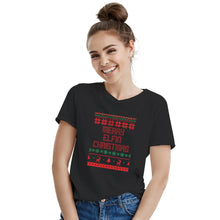 Merry Elfin Christmas Tshirt Shirt Christmas Pun Shirts