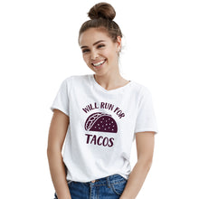 Will Run For Tacos Shirt Taco Lover Shirt