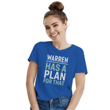 Warren Has A Plan For That Shirt  Warren 2020 Shirt Elizabeth Warren T Shirt