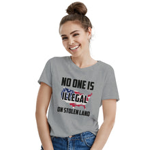 No One Is Illegal On Stolen Land Shirt Families Belong Together Shirt