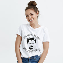 Ron Swanson Shirt Never Half Ass Two Things