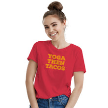 Yoga Then Tacos Shirt I Do It For The Tacos Shirt Yoga Tacos