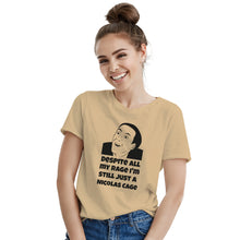 Nic Cage Shirt  Despite All My Rage Nicolas Cage Shirt