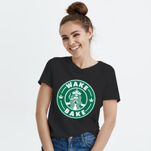 Wake and Bake Shirt Funny Stoner Shirts Weed and Coffee Pothead Shirt Starbuds