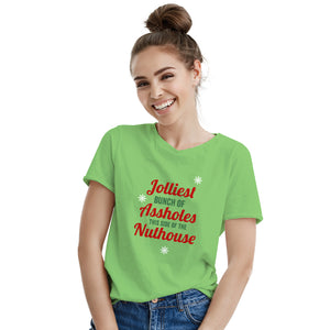 Jolliest Bunch of A-Holes Tshirt Christmas Vacation Tshirt