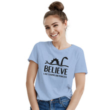 Lake Champlain Monster Shirt BELIEVE Lake Champlain T Shirt