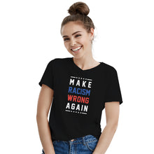 Make Racism Wrong Again Shirt Trump is a Racist T Shirt Anti Racism Tshirt