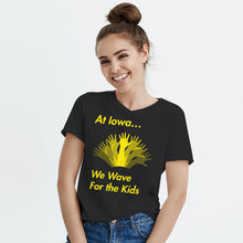 Iowa Hawkeyes Shirt Iowa WAVE T-Shirt Iowa Football Wave For The Kids Tee