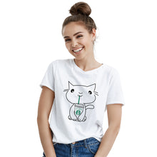 Starbucks Cat Shirt Cats and Coffee Shirt