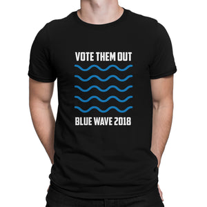 Blue Wave 2018 T Shirt Vote Them Out T Shirt