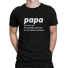 Papa Grandpa Shirt Papa Like A Grandpa Only Cooler Funny Grandfather Shirt