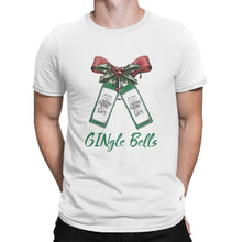 GINgle Bells Shirt Christmas Gingle T-Shirt Xmas Gin Drinking Tee
