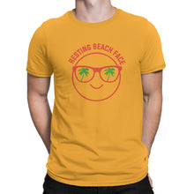 Resting Beach Face Tee Funny Beach T Shirts