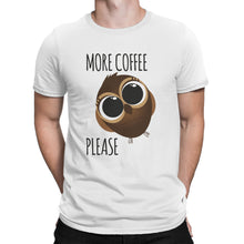 Funny Owl Shirt More Coffee Please Owls Cute Owl T-Shirt