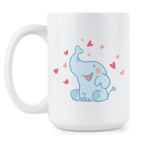 Elephant Coffee Mug Cute Elephant Coffee Mugs Elephant Coffee Cup