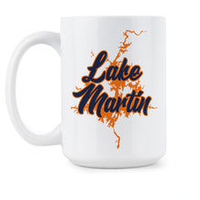 Lake Martin Alabama Mug for Auburn Fans Auburn Coffee Mug