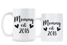 Mommy est 2018 Mug Mom Established 2018 Mug New Mother Mug