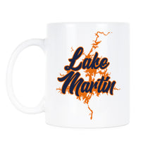 Lake Martin Alabama Mug for Auburn Fans Auburn Coffee Mug