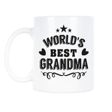 Worlds Best Grandma Mug Grandmother Coffee Mug Best Grandma Mug