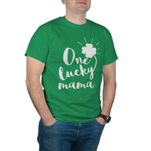 St Patricks Day Lucky Mama T-Shirt One Lucky Mama Shirt St Paddys Tee for Mom Mother Gift