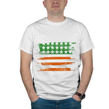 St Paddys Day Shirt American Flag Irish Tshirt St Paddys USA T-Shirt St Paddys Clothing Flag Gift