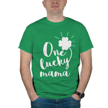St Patricks Day Lucky Mama T-Shirt One Lucky Mama Shirt St Paddys Tee for Mom Mother Gift