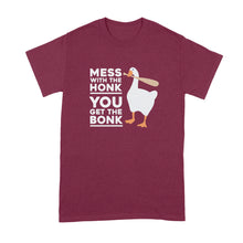 Mess With The Honk You Get The Bonk Shirt Take Bell Shirt Goose