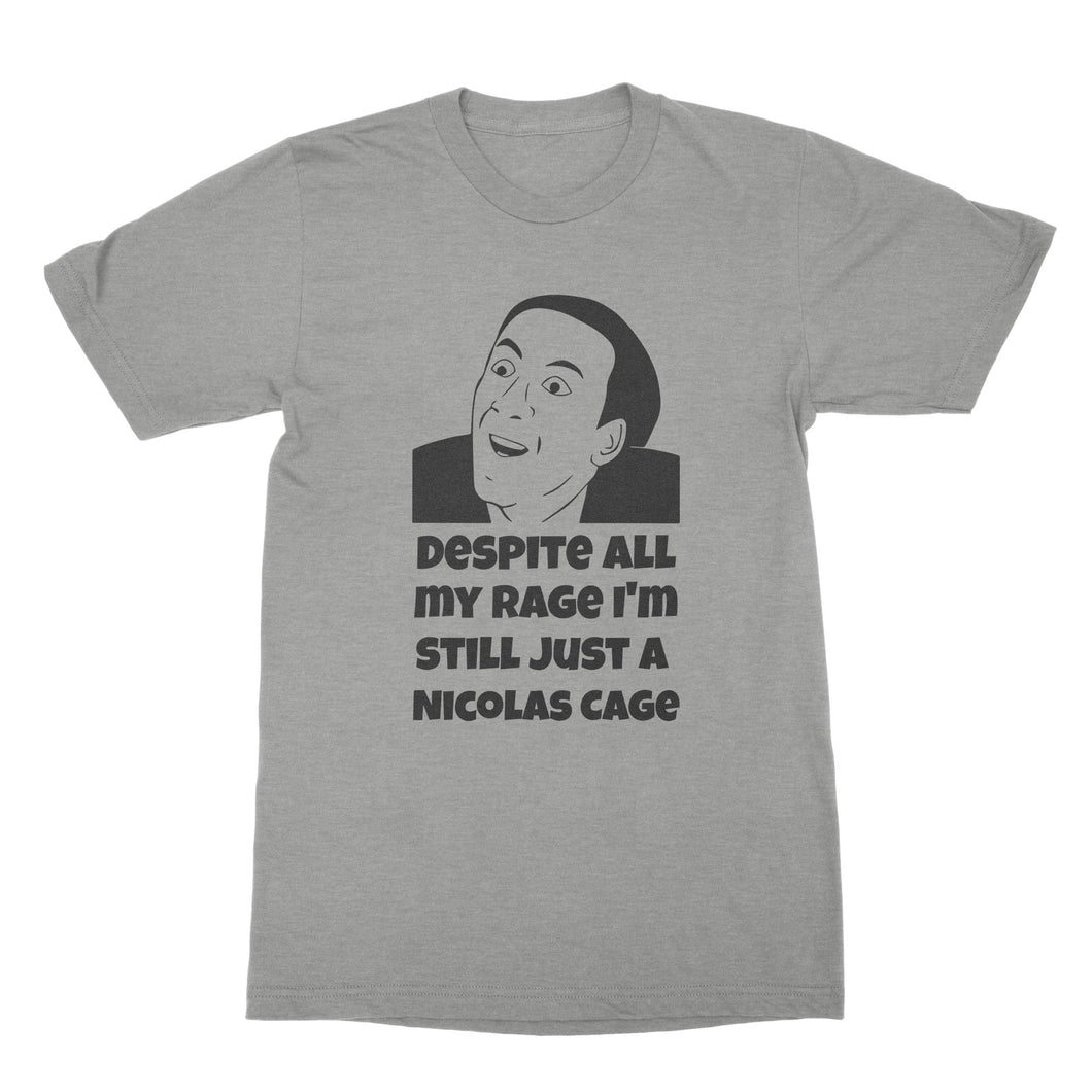 Nic Cage Shirt  Despite All My Rage Nicolas Cage Shirt