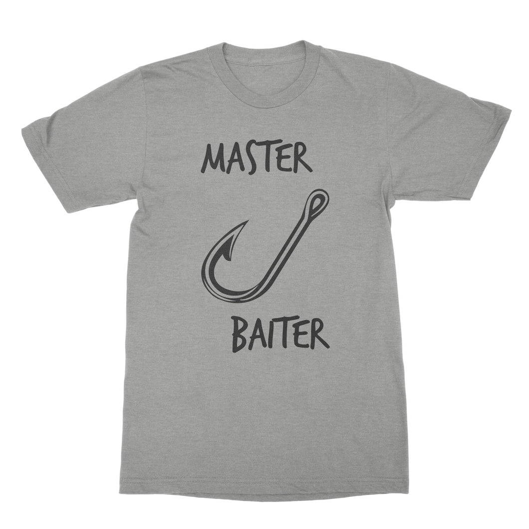 Master Baiter Shirt Funny Fishing Shirts for Men