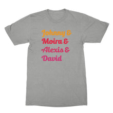 Schitts Creek Shirt Johnny Moira David Alexis Schitts Creek Name Shirt