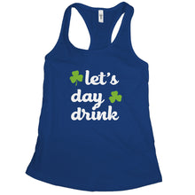 Lets Day Drink Tank Top St Paddys Tank Top Funny St Patricks Day Tank Top Women