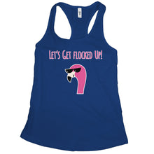 Lets Get Flocked Up Tanks Flamingo Tank Top Women Funny Flamingo Tanks