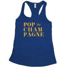 Pop the Champagne Tank Womens New Years Tank Top