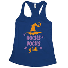 Hocus Pocus Yall Halloween Tank Tops For Women Hocus Pocus Tanks