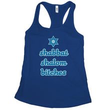 Shabbat Shalom Bitches Tank Top Women Funny Jewish Tees