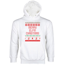 Merry Elfin Christmas Sweater Hoodie Christmas Pun Sweaters Elf Hoodie