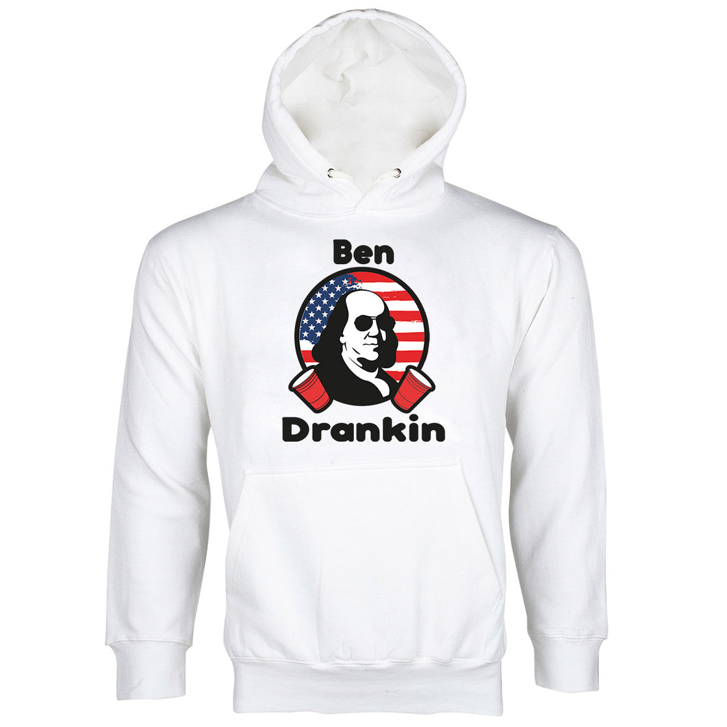 Ben Drankin Hoodie Ben Franklin Drinking Hoodie