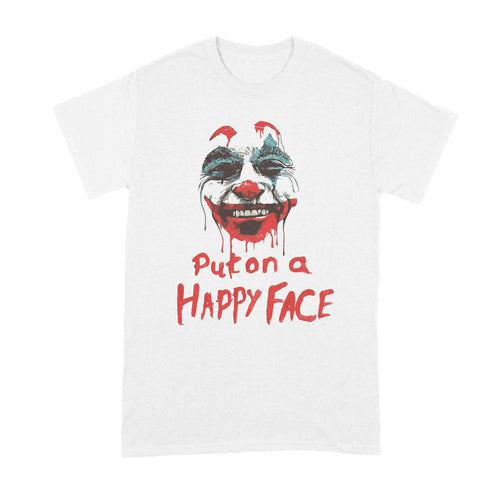 Joker Put on a Happy Face T Shirt Joker Joaquin Shirt Phoenix Shirt