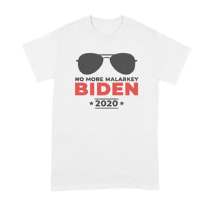 No Malarkey T Shirt Joe Biden 2020 Shirt Biden for President T Shirt
