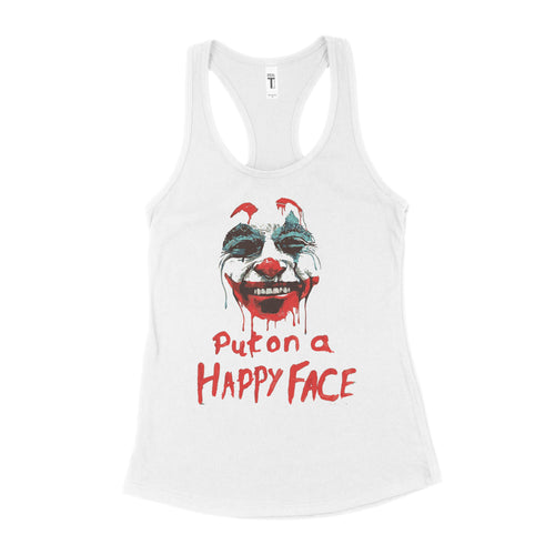 Joker Put on a Happy Face Joker Tank Top Women Joker Joaquin