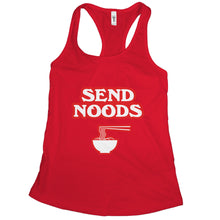 Send Noods Tank Womens Ramen Noodle Tank Funny Workout Tanks