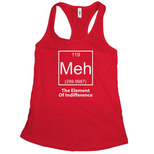 Meh The Element of Indifference Meh Tank Women