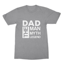 Dad the Man the Myth the Legend Tshirt Fathers Day Tshirts Funny Dad Shirts