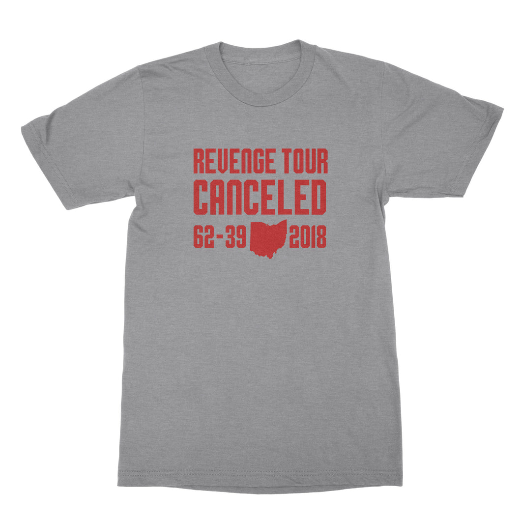 Michigan Revenge Tour Cancelled Shirt Funny Ohio State Shirts