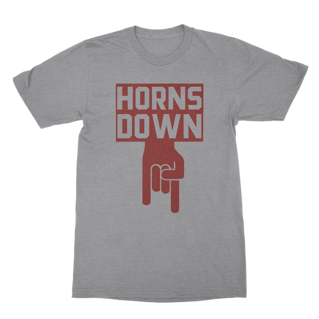 Horns Down Tshirt Flag This Oklahoma Horns Down OU Shirt