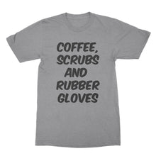 Coffee Scrubs and Rubber Gloves Shirt Funny Nurse Shirts