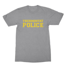 Thermostat Police T Shirt Funny Dad Tees Fathers Day Tshirt