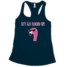 Lets Get Flocked Up Tanks Flamingo Tank Top Women Funny Flamingo Tanks