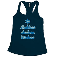 Shabbat Shalom Bitches Tank Top Women Funny Jewish Tees