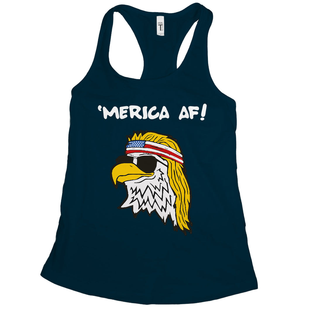 Merica AF Tank Womens Merica Tank Top Women America AF Tank Top